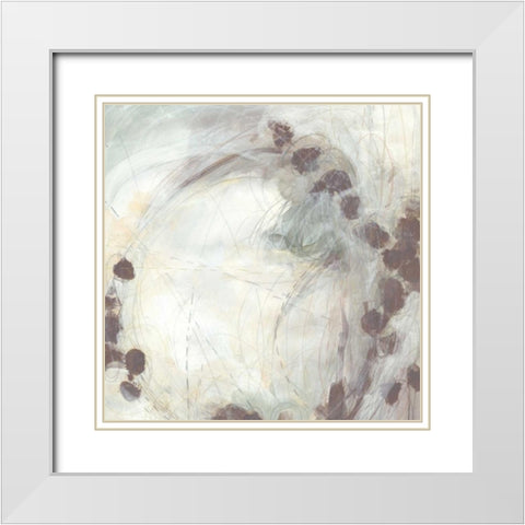 Contingent I White Modern Wood Framed Art Print with Double Matting by Vess, June Erica