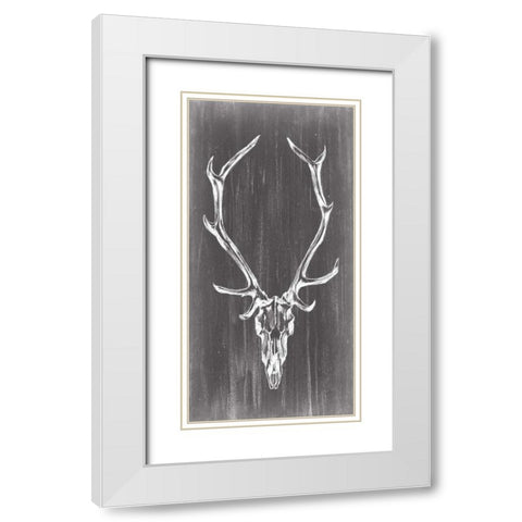 Elongated Mount II White Modern Wood Framed Art Print with Double Matting by Harper, Ethan