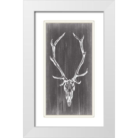 Elongated Mount II White Modern Wood Framed Art Print with Double Matting by Harper, Ethan