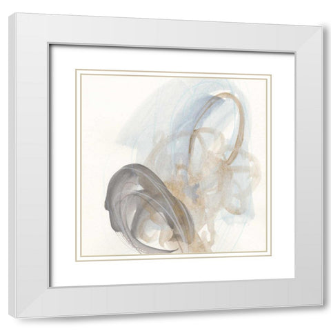 Inference VI White Modern Wood Framed Art Print with Double Matting by Vess, June Erica