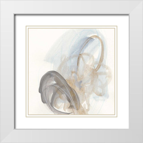 Inference VI White Modern Wood Framed Art Print with Double Matting by Vess, June Erica