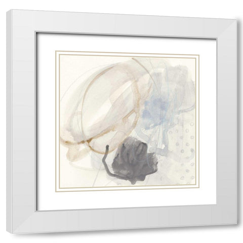 Inference VII White Modern Wood Framed Art Print with Double Matting by Vess, June Erica