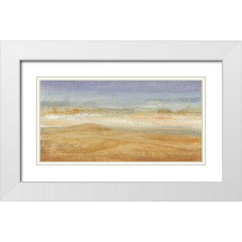 Approaching Haboob I White Modern Wood Framed Art Print with Double Matting by OToole, Tim