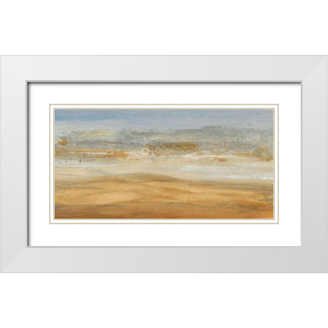 Approaching Haboob II White Modern Wood Framed Art Print with Double Matting by OToole, Tim