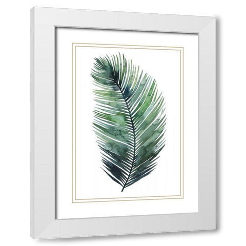 Untethered Palm VIII White Modern Wood Framed Art Print with Double Matting by Popp, Grace