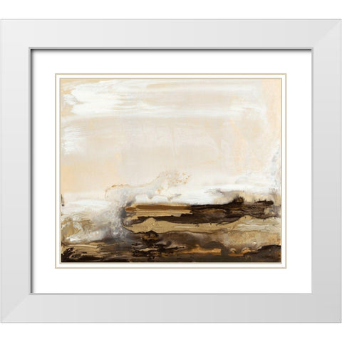 Believe and Trust IV White Modern Wood Framed Art Print with Double Matting by Bramma, Lila