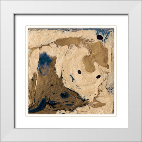 Mojave II White Modern Wood Framed Art Print with Double Matting by Ludwig, Alicia