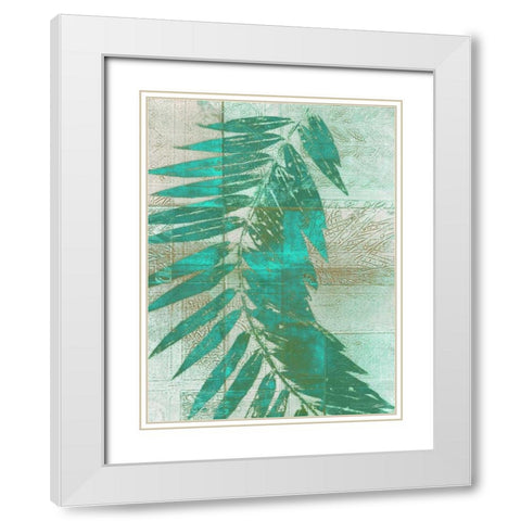 Santa Barbara I White Modern Wood Framed Art Print with Double Matting by Butler, John