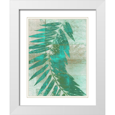 Santa Barbara I White Modern Wood Framed Art Print with Double Matting by Butler, John