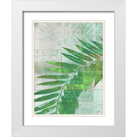 Santa Barbara II White Modern Wood Framed Art Print with Double Matting by Butler, John