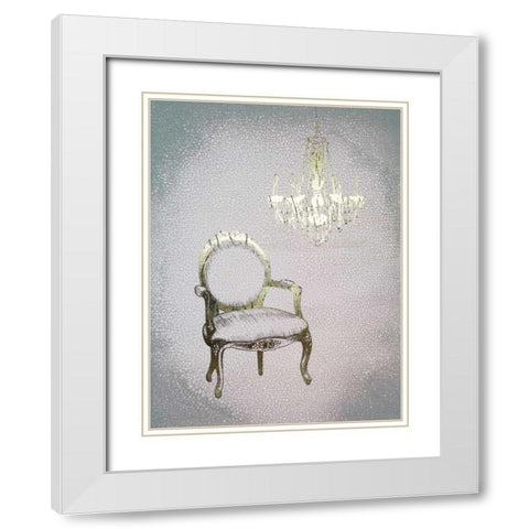 Gilded Furniture II White Modern Wood Framed Art Print with Double Matting by Popp, Grace