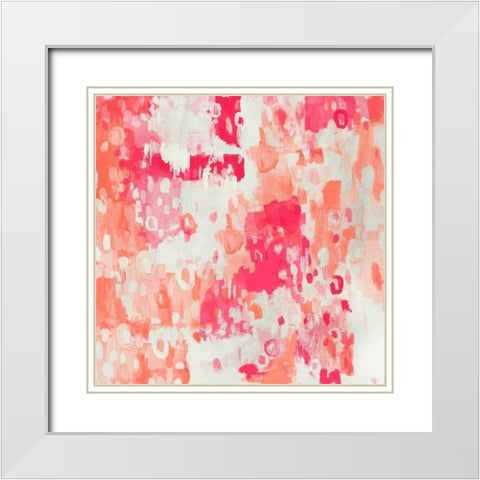 Fruit Punch II White Modern Wood Framed Art Print with Double Matting by Zarris, Chariklia