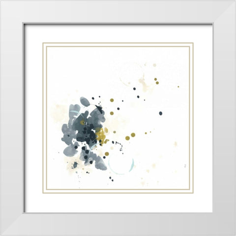 Kinetic Intuition I White Modern Wood Framed Art Print with Double Matting by Vess, June Erica