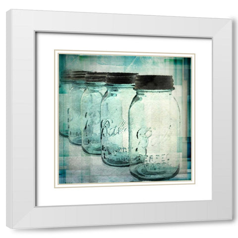 Canning Season VI White Modern Wood Framed Art Print with Double Matting by Orlov, Irena