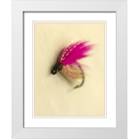 Custom Macro Lures I (ASH) White Modern Wood Framed Art Print with Double Matting by Stalus, Judy