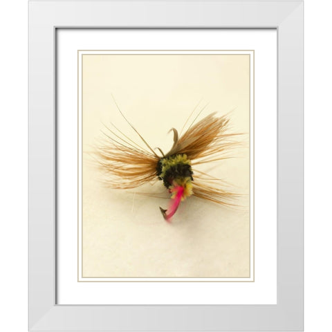 Custom Macro Lures IV (ASH) White Modern Wood Framed Art Print with Double Matting by Stalus, Judy