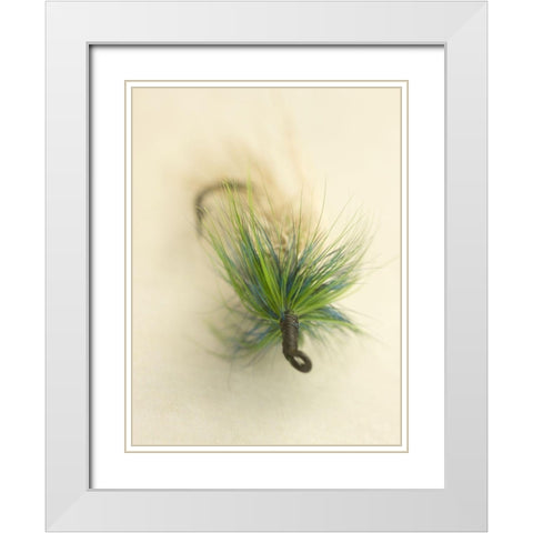 Custom Macro Lures VI (ASH) White Modern Wood Framed Art Print with Double Matting by Stalus, Judy
