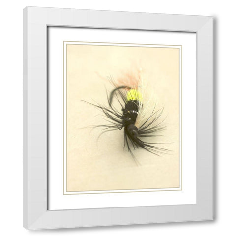 Custom Macro Lures VII (ASH) White Modern Wood Framed Art Print with Double Matting by Stalus, Judy
