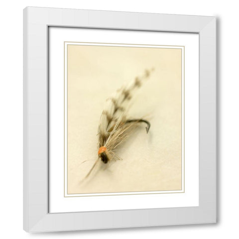 Custom Macro Lures IX (ASH) White Modern Wood Framed Art Print with Double Matting by Stalus, Judy