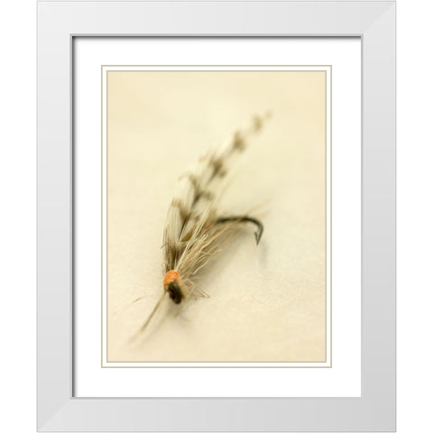 Custom Macro Lures IX (ASH) White Modern Wood Framed Art Print with Double Matting by Stalus, Judy