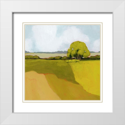Sunkissed Solitude II White Modern Wood Framed Art Print with Double Matting by Popp, Grace