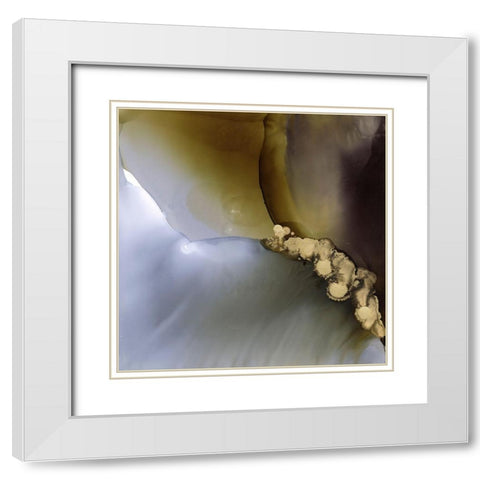 Jupiter Daybreak I White Modern Wood Framed Art Print with Double Matting by Borges, Victoria