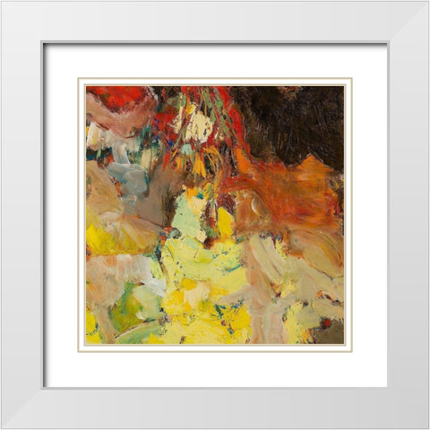 After the Ball White Modern Wood Framed Art Print with Double Matting by Friedlander, Allan