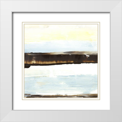 Vanilla Custard II White Modern Wood Framed Art Print with Double Matting by Harper, Ethan