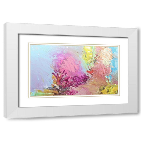 Paris I White Modern Wood Framed Art Print with Double Matting by Friedlander, Allan