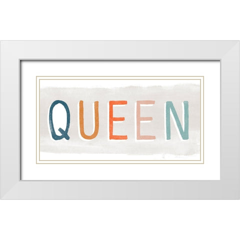 Hipster Sayings VII White Modern Wood Framed Art Print with Double Matting by Vess, June Erica