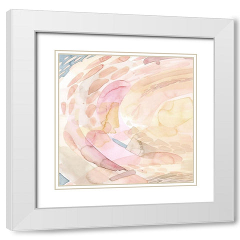 Sweet Spector I White Modern Wood Framed Art Print with Double Matting by Popp, Grace