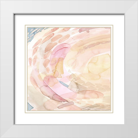 Sweet Spector I White Modern Wood Framed Art Print with Double Matting by Popp, Grace