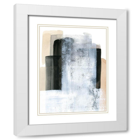 Winter Drift I White Modern Wood Framed Art Print with Double Matting by Popp, Grace