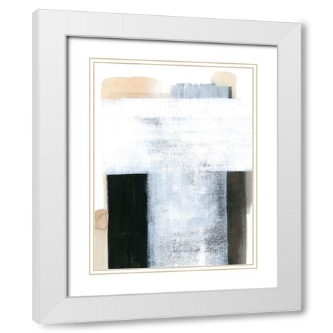Winter Drift II White Modern Wood Framed Art Print with Double Matting by Popp, Grace