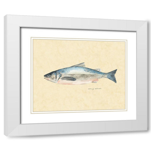 Catch of the Day IV White Modern Wood Framed Art Print with Double Matting by Scarvey, Emma