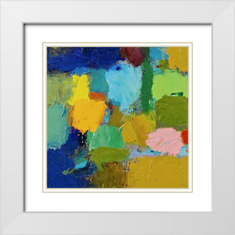 County Line II White Modern Wood Framed Art Print with Double Matting by Friedlander, Allan