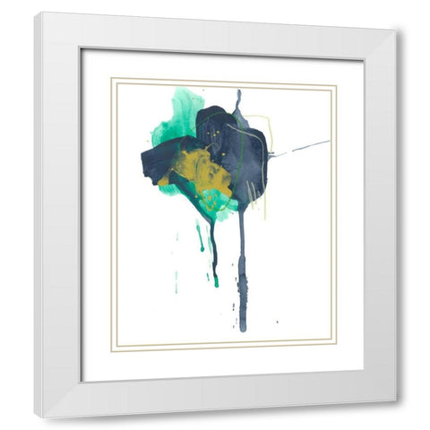 Morsel II White Modern Wood Framed Art Print with Double Matting by Vess, June Erica