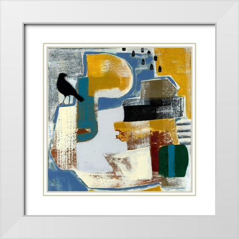 Treehouse Overture VI White Modern Wood Framed Art Print with Double Matting by Daavettila, Tara