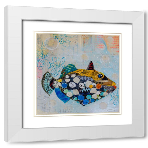 Always Looking Up IV White Modern Wood Framed Art Print with Double Matting by St. Hilaire, Elizabeth