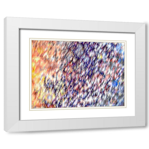 Bohemian Spirits III White Modern Wood Framed Art Print with Double Matting by Bane, Eva