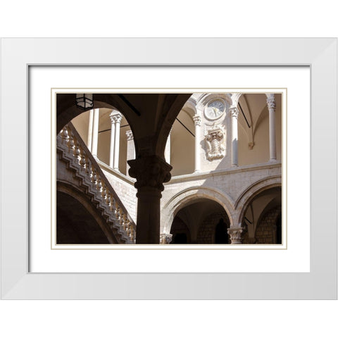 Inviting - Dubrovnik, Croatia White Modern Wood Framed Art Print with Double Matting by DeNardo, Laura
