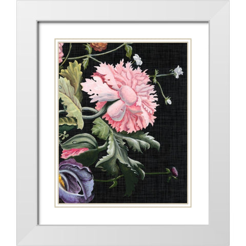 Baroque Grid VIII White Modern Wood Framed Art Print with Double Matting by McCavitt, Naomi