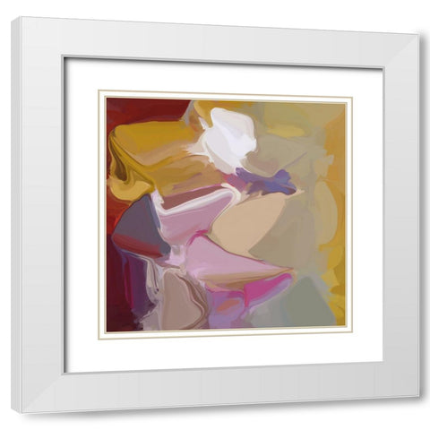 The Discovery II White Modern Wood Framed Art Print with Double Matting by Orlov, Irena