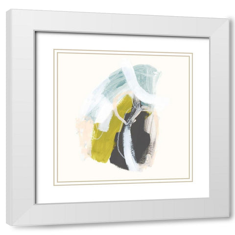 Mixed Metaphor VI White Modern Wood Framed Art Print with Double Matting by Vess, June Erica