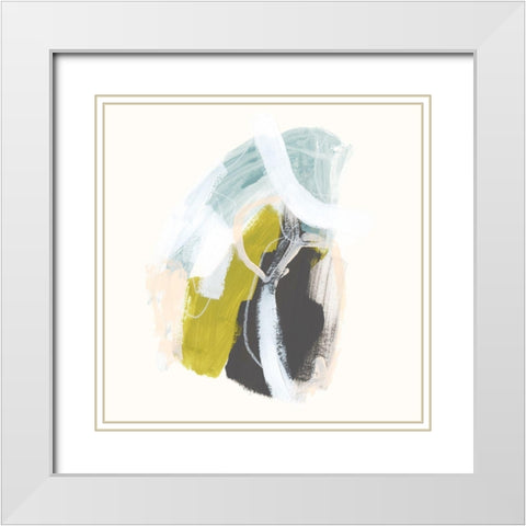 Mixed Metaphor VI White Modern Wood Framed Art Print with Double Matting by Vess, June Erica