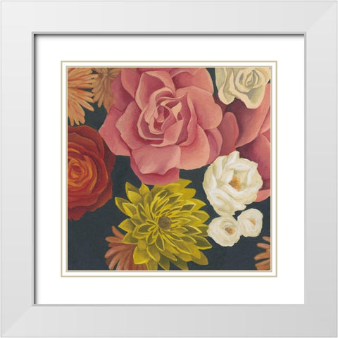 Custom Flor de Luz IV (ASH) White Modern Wood Framed Art Print with Double Matting by Popp, Grace