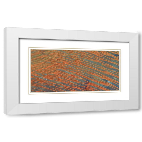 Desert Patterns II White Modern Wood Framed Art Print with Double Matting by Ludwig, Alicia
