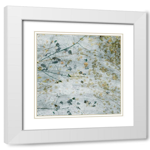 Seasonal Transition I White Modern Wood Framed Art Print with Double Matting by Chandler, Sharon