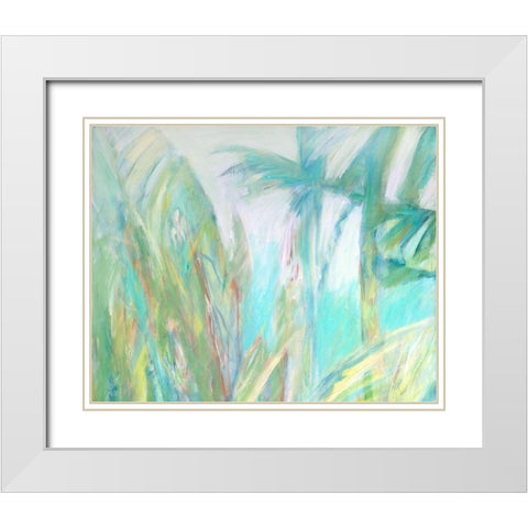 Trade Winds Diptych I White Modern Wood Framed Art Print with Double Matting by Wilkins, Suzanne