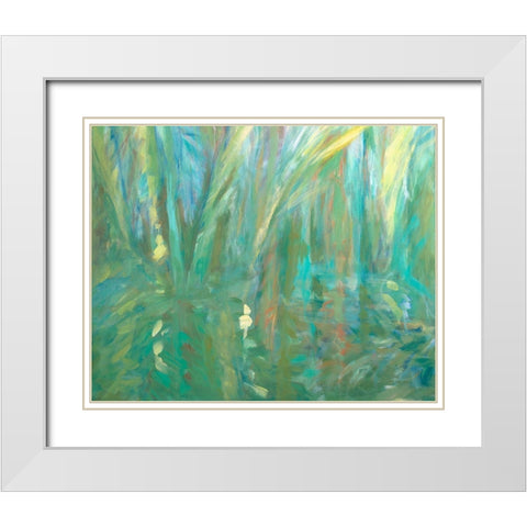Trade Winds Diptych II White Modern Wood Framed Art Print with Double Matting by Wilkins, Suzanne